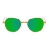 GUCCI GREEN & GOLD GG0872S SUNGLASSES