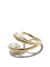 Tasaki 18kt Yellow Gold  Atelier Aurora Akoya Pearl Ring In Gold