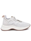 Hogan White Leather H585 Sneakers In White
