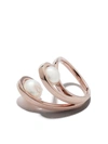 Tasaki 18kt Yellow Gold  Atelier Aurora Akoya Pearl Ring In Pink