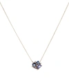 SUZANNE KALAN AMALFI COLLECTION BLOSSOM 14KT YELLOW GOLD NECKLACE WITH DIAMONDS,P00575456
