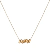 SUZANNE KALAN 14KT YELLOW GOLD NECKLACE WITH CITRINES,P00575455