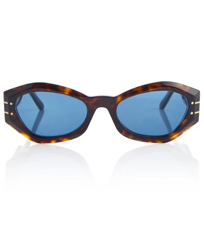 Dior Signature B1u Sunglasses In Brown