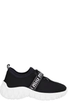 MIU MIU MIU MIU LOGO STRAP ROUND TOE SNEAKERS