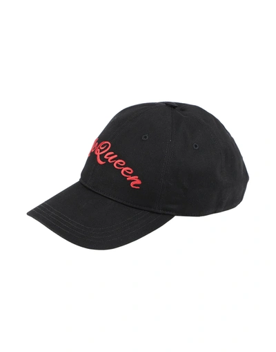 Alexander Mcqueen Man Hat Black Size 7 ⅛ Cotton, Viscose, Polyester In Brown