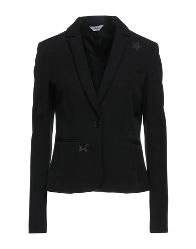 Liu •jo Suit Jackets In Black