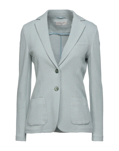 Circolo 1901 Suit Jackets In Sage Green