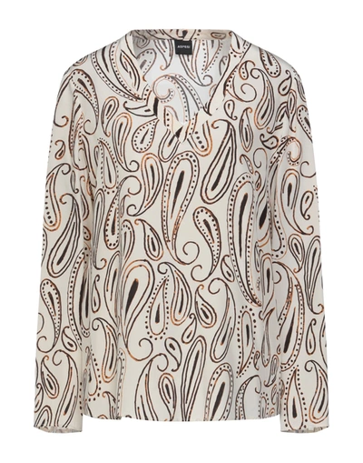 Aspesi Blouses In Ivory