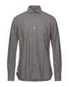 Barba Napoli Shirts In Khaki