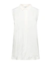 Peserico Shirts In Ivory