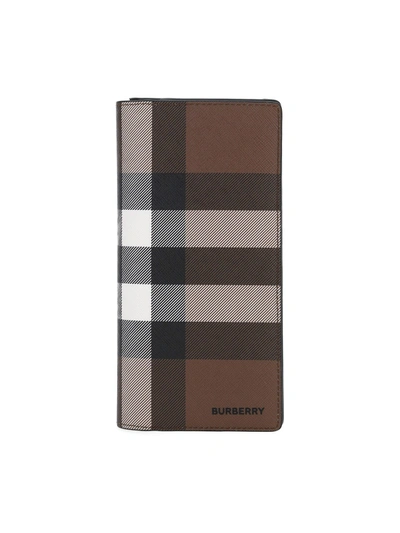 Burberry Vintage Check Wallet In Multi