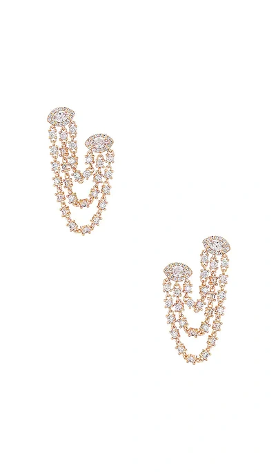 Lili Claspe Everette Studs In Metallic Gold