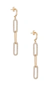 LILI CLASPE EVER LINK DUSTER EARRINGS,LILR-WL72