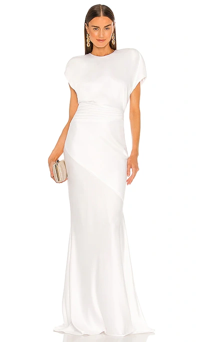 Zhivago Bond Gown In White