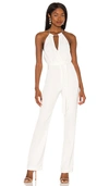 Nbd Maika Jumpsuit In 象牙白