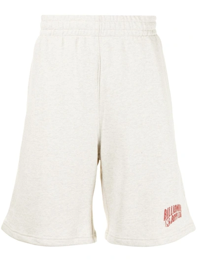 Billionaire Boys Club Logo-embroidered Track Shorts In Weiss