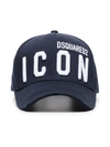 DSQUARED2 EMBROIDERED ICON BASEBALL HAT