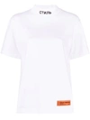 Heron Preston Logo Patch T-shirt In White