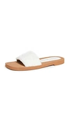 STUART WEITZMAN CAMMY SLIDE SANDALS,STUAR21238