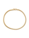 Tom Wood Venetian Single M Bracelet In Gold