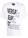 VERSACE JEANS COUTURE LOGO印花T恤
