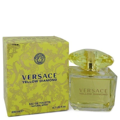 Versace Yellow Diamond By  Eau De Toilette Spray 6.7 oz