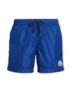 Moncler Swim Trunks In Medium Blue