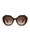 PRADA 53MM GEOMETRIC SUNGLASSES,400013919199