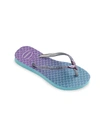 HAVAIANAS LITTLE GIRL'S & GIRL'S MERMAID GLITTER FLIP FLOPS,400014391961