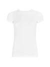 Majestic Classic Stretch T-shirt In Blanc