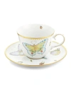 ANNA WEATHERLEY BUTTERFLY MEADOW 2-PIECE PORCELAIN CUP & SAUCER SET,0400012185392