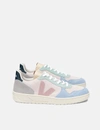 Veja V-10 Multico Leather Sneakers In Multi