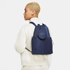 Nike Sportswear Futura Mini Backpack In Midnight Navy/rift Blue