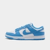 Nike Dunk Low Retro Casual Shoes In White/university Blue/white
