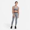 Nike Kids'  Girls' Pro Leggings In Carbon Heather/white