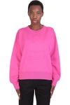 ISABEL MARANT ÉTOILE MOBYLI SWEATSHIRT IN ROSE-PINK COTTON,SW0273-21A059E40NP