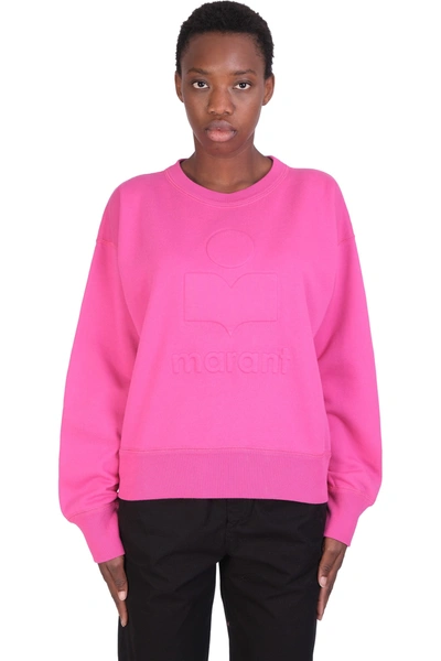 Isabel Marant Étoile Isabel Marant Toile Women's Sw027321a059e40np Fuchsia Cotton Sweatshirt In Pink