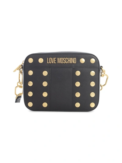 Love Moschino H222 Crossbody Bags In Nero