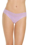 Natori Bliss Perfection Thong In Light Purple