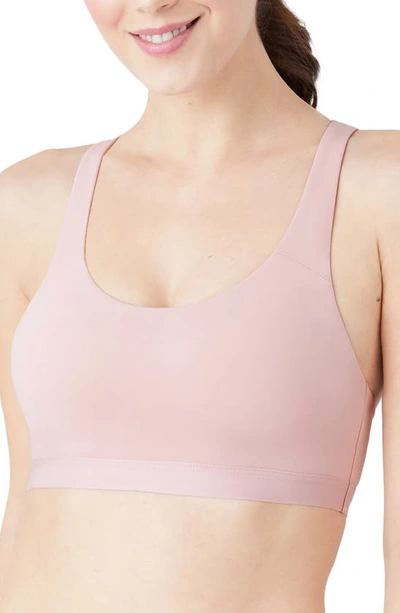 B.tempt'd By Wacoal B. Active Sports Bralette In Blush Pink