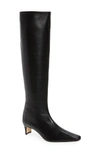 Staud Wally Knee High Boot In Black