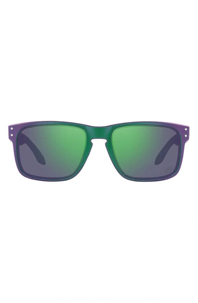 Oakley Holbrook™ 57mm Prizm™ Rectangular Sunglasses In Green
