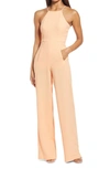 Black Halo Joaquin Halter Neck Jumpsuit In Sorbet
