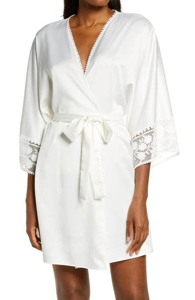 FLORA NIKROOZ FLORA NIKROOZ KYLIE CHARM SATIN WRAP,Q81118