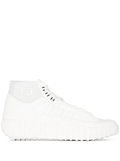 Y-3 White Gr.1p Gtx High Sneakers