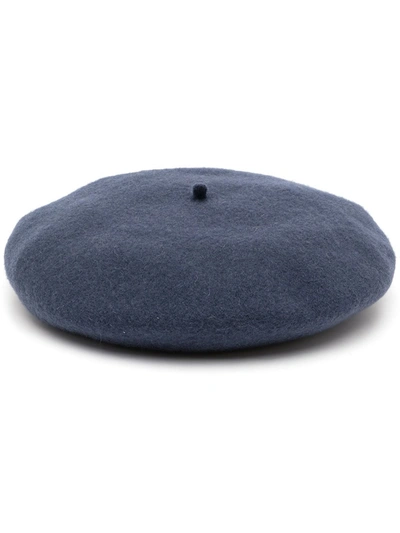 Undercover New Noise Wool Beret In Blue