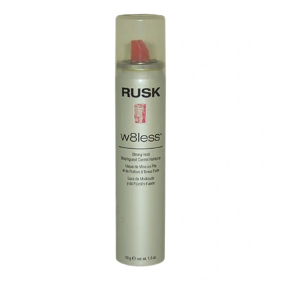 Rusk W8less Strong Hold Shaping And Control Hair Spray By  For Unisex - 1.5 oz Hair Spray In N,a