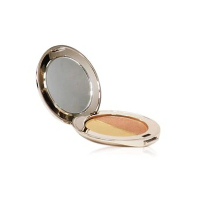 Jane Iredale Purepressed Duo Eye Shadow 0.1 oz Golden Peach Makeup 670959113665 In Gold Tone,orange