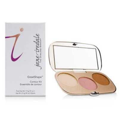 Jane Iredale Greatshape Contour Kit # Cool Makeup 670959511430 In Gold Tone,pink,rose Gold Tone