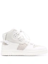 ACNE STUDIOS PANELLED HIGH-TOP trainers